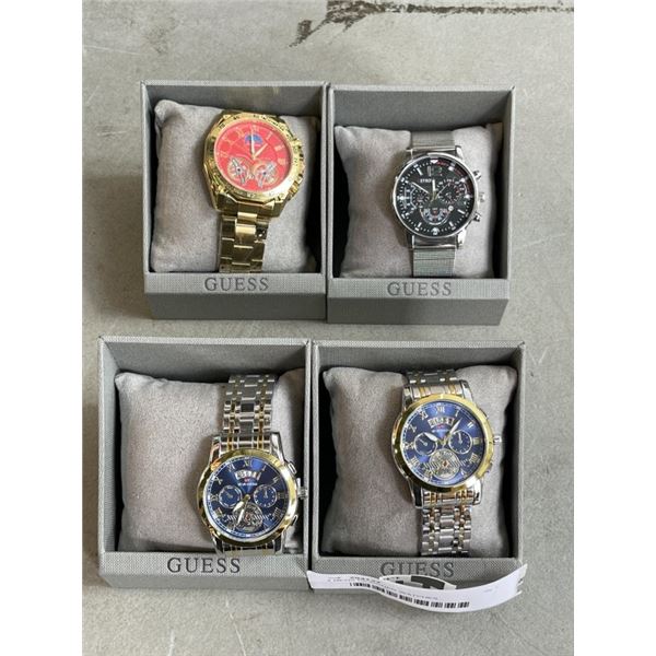 4 MENS DESIGNER WATCHES