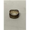 Image 2 : SILVER PLATED NAPKIN RING AND 925 RING