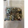 Image 2 : LARGE BAG  W/ MISC JEWELRY AND PARTS
