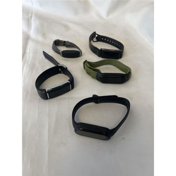 LOT OF 5 SMARTWATCHES
