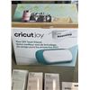Image 2 : AS NEW CRICUT JOY COMPACT SMART CUTTING MACHINE AND 5 ROLLS OF SMART VINYL AND A CRICUT STARTER TOOL