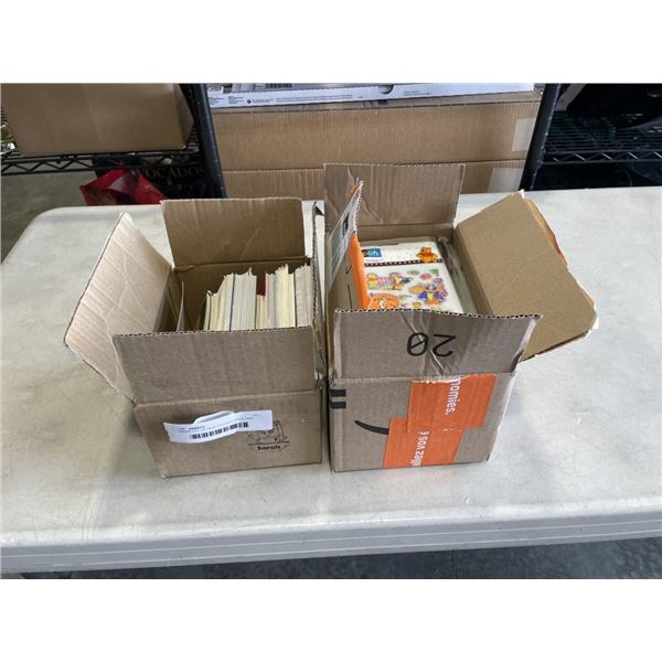 LARGE LOT OF NEW STICKER PADS, AND ASSORTED VINTAGE VANCOUVER POSTCARDS