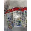 Image 3 : LARGE LOT OF NEW STICKER PADS, AND ASSORTED VINTAGE VANCOUVER POSTCARDS