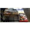 Image 1 : BRON COUCKE RACLETTE CHEESE MELTER HALF WHEEL OF CHEESE MELTER AND A DELUXE BURGER PRESS