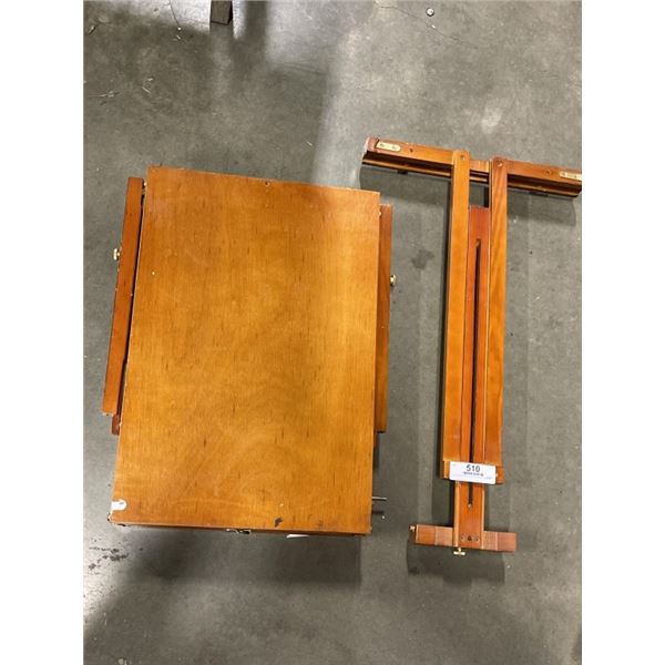 FOLDING ART STORAGE EASEL