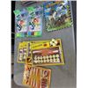 Image 3 : CASE OF NEW KIDS GAMES AND COLORING PADS