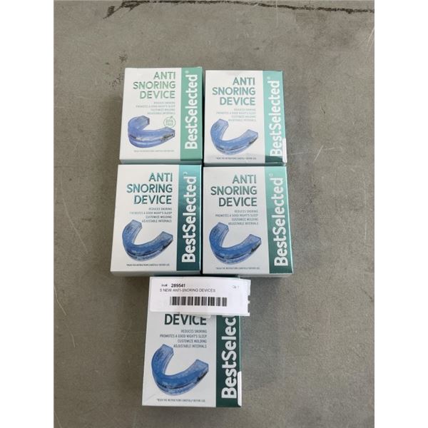 5 NEW ANTI-SNORING DEVICES
