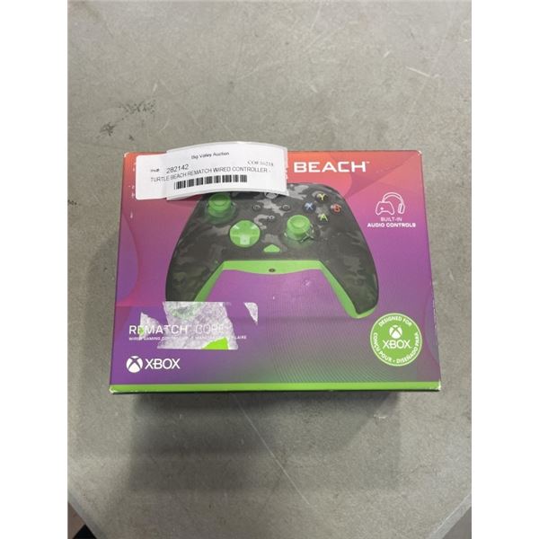 TURTLE BEACH REMATCH WIRED CONTROLLER - TESTED WORKING