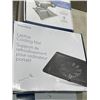 Image 3 : INSIGNIA LAPTOP COOLING MAP AND GAMING MOUSEPAD AND ERGONOMIC LAPTOP STAND AND UNIVERSAL FLEXVIEW FO