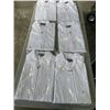 Image 1 : 6 NEW WHITE LONG SLEEVE SHIRTS - SIZE MEDIUM