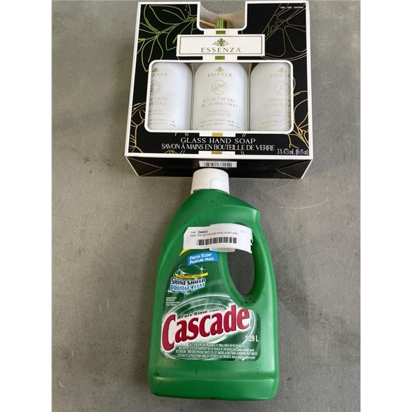 NEW 3PK BATHROOM HAND SOAP AND CASCADE DISH SOAP