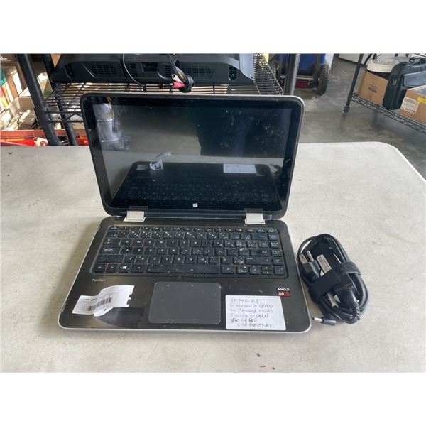 PAVILION TOUCHSCREEN LAPTOP WITH HP AMD A8, 500 GB HDD, 6 GB DDR4