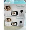 Image 1 : 2 NEW SWEET SLEEP BABY MONITOR PRO, WITH 3.5 INCH SCREEN, TEMPERATURE, NIGHT VISION, ALARM, LULLABIE