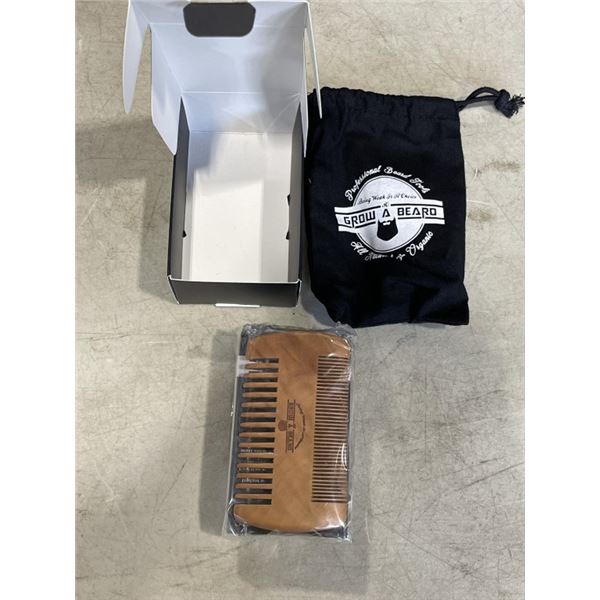 LOT OF 10 GROW A BEARD KITS WITH BEARD BRUSH
