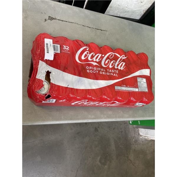 FLAT OF COCA-COLA