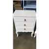 Image 2 : PAIR OF WHITE NIGHT STANDS