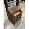 Image 5 : ANTIQUE 2 PC DROP FRONT CABINET