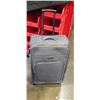 Image 3 : CCS GREY ROLLING SUITCASE AND ROLLING LAUNDRY HAMPER