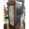 Image 5 : TEKNA LINE REVOLVING GLASS REFRIGERATED DISPLAY COOLER, WITH 7 GLASS SHELVES,4 SIDED GLAS CABINET, B