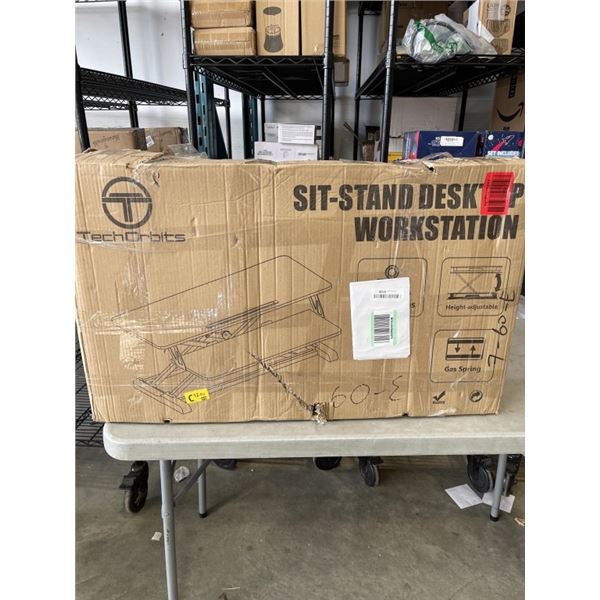 TECHORBITS SIT-STAND DESK TOP WORKSTATION