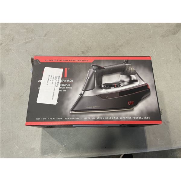 CHI 360 PRECISION STEAM IRON - TESTED WORKING