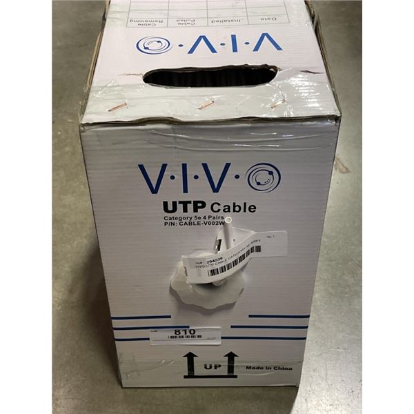 VIVO UTP CABLE CATEGORY 5E 500FT