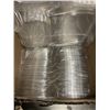 Image 2 : CASE OF NEW GREEN CENTURY 8OZ HINGED LID CLEAR CONTAINERS CLAMSHELL