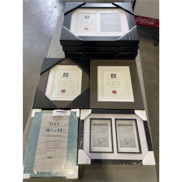 LOT OF NEW PHOTO FRAMES