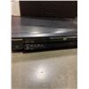 Image 2 : LEATHER BASKET OF ASSORTED DVDS AND DVD PLAYER