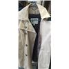 Image 3 : 3 LADIES WINTER JACKETS, ONE IS LEATHER, ONE IS LONDON FOG RAIN COAT SIZE SMALL