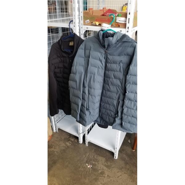 TWO 32 HEAT XXL LADIES WINTER COATS