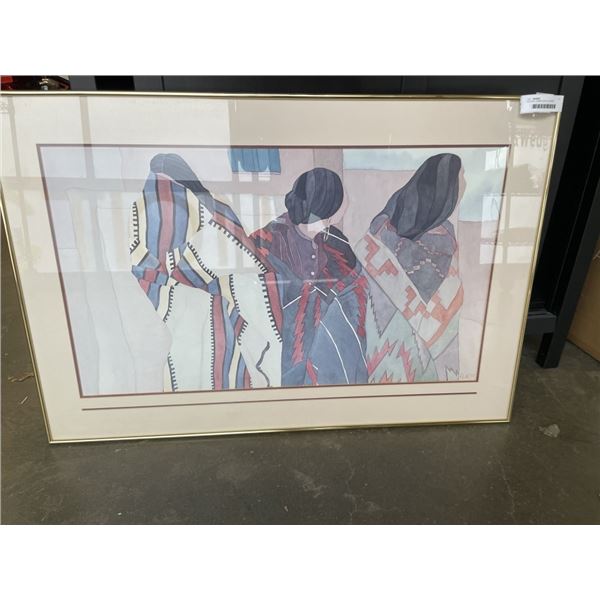 VINTAGE FRAME DPRINT 'KLAR 88'