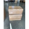 Image 4 : 9 DRAWER OAK DRESSER AND NIGHT STAND