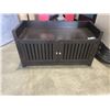 Image 1 : BLACK ENTRY BENCH W/ STORAGE