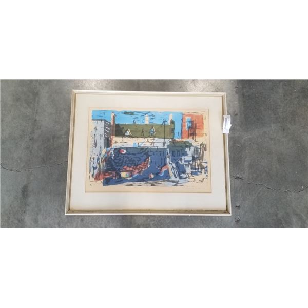 VINTAGE ( AEROGRAPH ) PAINTING 1968