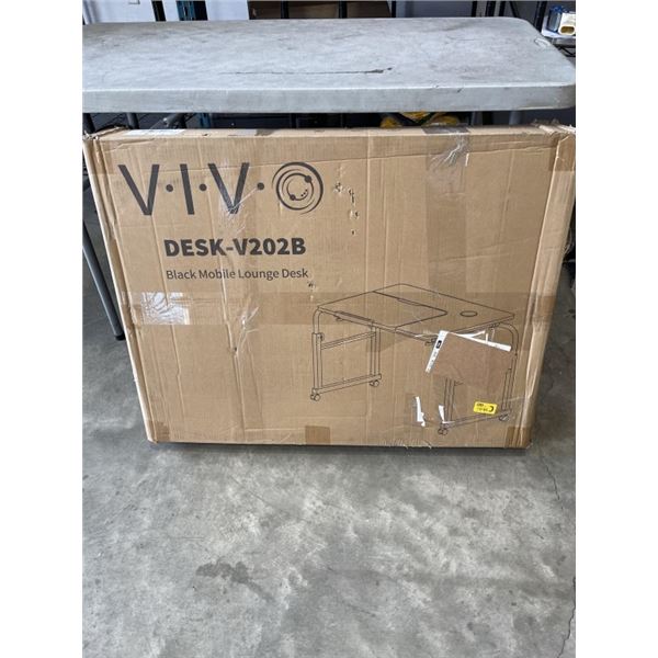 VIVO BLACK MOBILE LOUNGE DESK