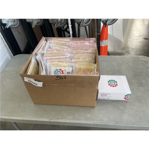 50 NEW FUN MAKER RADIO TELESCOPE KITS AND GLUE GUN STAND W/ 20 STICKS