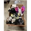 Image 2 : LOT OF ICE SKATES AND SOCCER SHOES. SIZE 7 GIRLS SKATES AND 2 PAIRS BOYS SIZE 4D SKATES AND SIZE 6 S