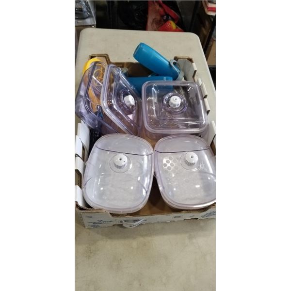 FOODAVER VACUUM CONTAINERS AND HENCKEL KNIVES