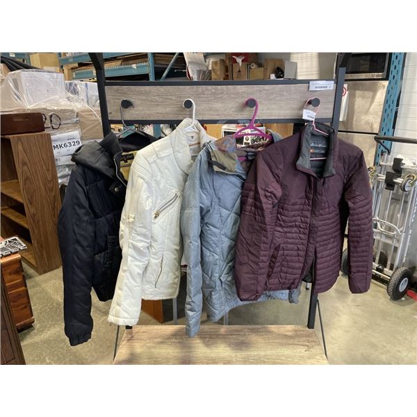 4 LADIES WINTER COAST SIZE LARGE INCLUDING OAKLEY AND EDDIE BAUER