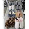 Image 1 : 8 PAIRS OF NEW INDOOR/OUTDOOR SLIPPERS