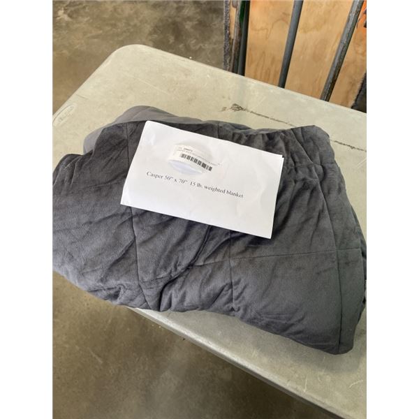 CASPER 50X70 INCH WEIGHTED BLANKET