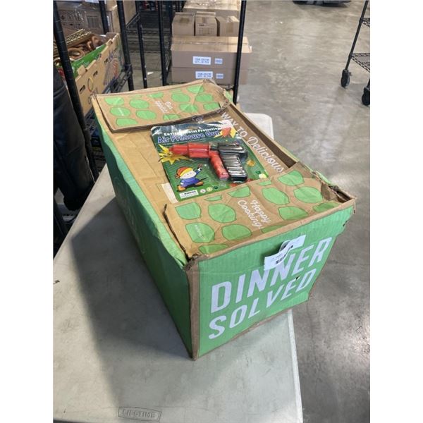 BOX OF NEW AIR PRESSURE KIDS TOY GUNS