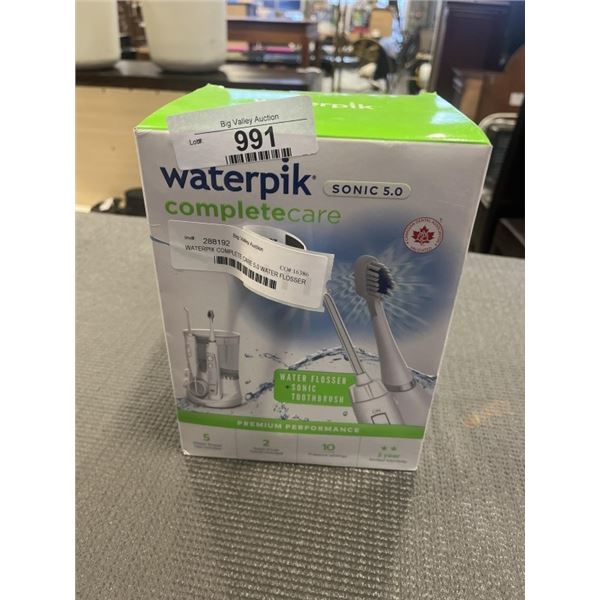WATERPIK COMPLETE CARE 5.0 WATER FLOSSER - TESTED WORKING, RETAIL $139