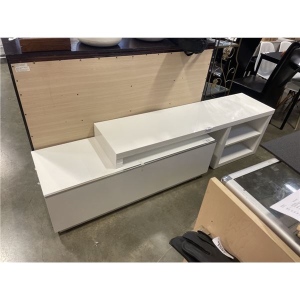 STRUCTUBE FURNITURE 2PC MEDIA CABINET