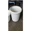 Image 2 : 2 WHITE METAL IKEA PLANT POTS