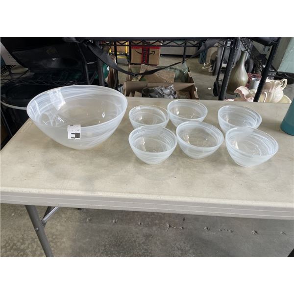 GLASS BOWL SET