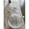 Image 4 : GLASS BOWL SET