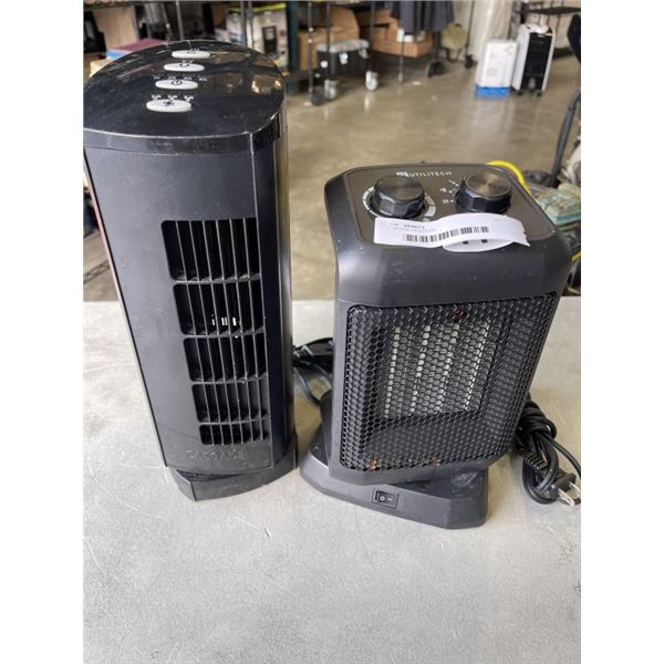 2 SPACE HEATERS