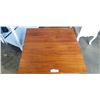 Image 2 : VINTAGE MCM TEAK SQAURE COFFEE TABLE 30 X 30 INCH